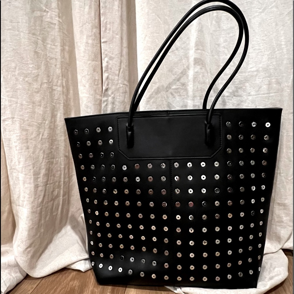 ALEXANDER WANG Leather Women's Tote/Shoulder Bag Black